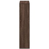 vidaXL Knjižna omara rjavi hrast 63x20x90 cm inženirski les | Shoptok.si