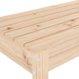  Vrtna klupa 110 x 38 x 45 cm od masivne borovine | shoptok.hr