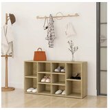  Klupa za cipele boja hrasta sonome 103x30x54 5 cm od iverice | shoptok.hr