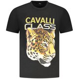 Cavalli Class Muška Crna Majica Kratkih Rukava | shoptok.hr
