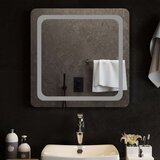  LED kopalniško ogledalo 60x60 cm, (20919717) | Shoptok.si