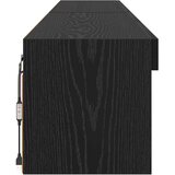  Set TV komoda s LED svjetlima 2 pcs Crni hrast 100 x 30 x 30 cm | Eponuda.com