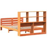 vidaXL Okvir kreveta bez madraca voštano smeđi 150x200 cm od borovine | shoptok.hr