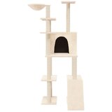  Penjalica za mačke sa stupovima za grebanje krem 166 cm | Eponuda.com