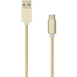 S Box KABEL USB Muški -> TYPE-C Muški 1.5 m Zlatni, (08-usb-typec-15g)