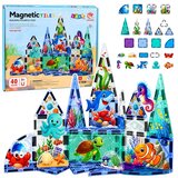  Magnetne građevinske kocke Morske životinje Ocean 40 kom. | shoptok.hr
