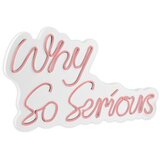 WALLXPERT dekorativna plastična led rasveta why so serious pink | ePonuda.com
