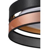  Duolla-LED Plafonsko svetlo ROLLER DUO SHINY LED/24W/230V prečnik 45 cm crna/bakrena | Eponuda.com