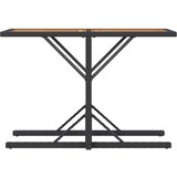  3-dijelni bistro set s jastucima crni od poliratana | shoptok.hr
