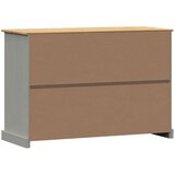  Komoda s ladicama VIGO 113x40x75 cm siva od masivne borovine | shoptok.hr