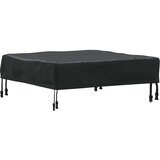  Pokrov za stol Jednobojno Crna 72 x 72 x 15 cm tkanina | shoptok.hr