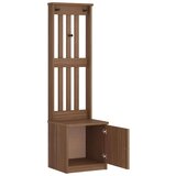 vidaXL Drvo za dvoranu SANDENS 45x40x159,5 cm puno drvo bor | shoptok.hr