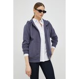 G-star Raw Bluza ženska, vijolična barva, s kapuco | Shoptok.si