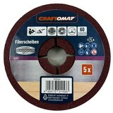 CRAFTOMAT Vlaknasti diski (Premer: 115 mm, Zrnavost: 60, 5 kos) | Shoptok.si