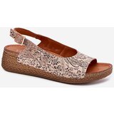 Maciejka Leather Women's Wedge Sandals | Shoptok.si