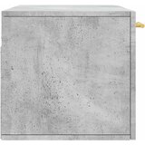  Zidni ormarić boja betona 80x36,5x35 cm od konstruiranog drva | shoptok.hr