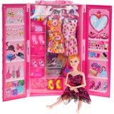  Wardrobe With Doll + Accessories | shoptok.hr