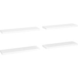 vidaXL plutajuće zidne police 4 kom bijele 90 x 23,5 x 3,8 cm MDF | shoptok.hr