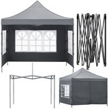  Vrtni šator, dimenzija 3 × 3 m, tamnosive boje | shoptok.hr