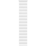 vidaXL zebra senčilo bela 40x200 cm tkanina širina 35,9cm poliester | Shoptok.si