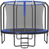 Songmics Trampolin okrogel 366x270 cm črn, (5000306869) Cene