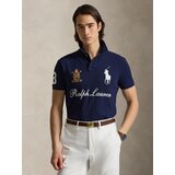 Polo Ralph Lauren Majica mornarsko plava / žuta / rubin crvena / bijela | shoptok.hr