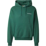 Abercrombie & Fitch Sweater majica zelena / bijela