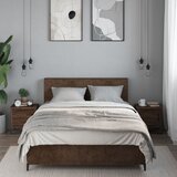 Noćni ormarići 2 kom boja smeđeg hrasta 40x30x40 cm drveni | shoptok.hr