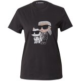 Karl Lagerfeld Majica 'Ikon' zlata / črna / bela Cene