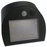  LED solarno zidno svetlo sa senzorom LED/3W/3,7V 1200 mAh IP54 crna | Eponuda.com
