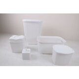  damla dowry - white white bathroom set (5 pieces) Cene