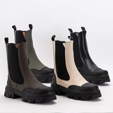Resti Dark green women's boots on a solid sole Rosidi - Footwear | ePonuda.com