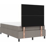  Krevet s opruga kutije Sivo-smeđa 120 x 190 cm tkanina | shoptok.hr