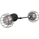  Zidno svetlo SOLO BLACK 2xE27/60W/230V crno/zlatno | Eponuda.com