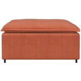 Modularni kauč s podnožjem, crveno-narančasti 100x100x48 cm | shoptok.hr