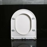 Daska za WC šolju ELEGANCE LINNI white matt slow close