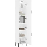  Visoka komoda bijeli 34,5x34x180 cm od konstruiranog drva | shoptok.hr