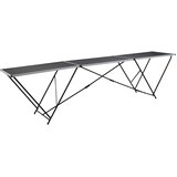  Sklopivi stol za lijepljenje od MDF-a i aluminija 300 x 60 x 78 cm | shoptok.hr