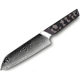 IZMAEL Damaščanski kuhinjski nož TA-37577 - Santoku / Črna / Siva | Shoptok.si