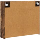  Kupaonski ormar s ogledalom Dimljeni hrast 73,5 x 16 x 62,5 cm | shoptok.hr