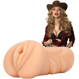 S-Line Cowgirl - realistična umetna vagina (barva kože) Cene