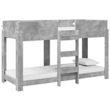  Postelja na vzkraj za otroke Betonsko siva 75 x 190 cm, (5000142041) | Shoptok.si