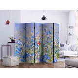 Artgeist PARAVAN 225/172/3 cm svetlo modra, svetlo zelena | Shoptok.si