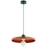  Visilica na sajli ETERI 1xE27/15W/230V bakarna/zelena | Eponuda.com