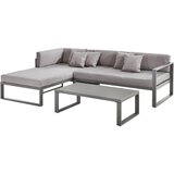 Ambia Garden LOUNGE GARNITURA tkanina aluminij | Shoptok.si