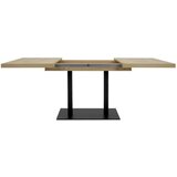 MID.YOU JEDILNA MIZA, črna, hrast artisan | Shoptok.si
