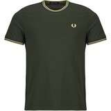 Fred Perry TWIN TIPPED T-SHIRT Zelena Cijene