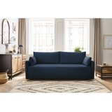 Bobochic Paris Tamno plava sklopiva sofa 211 cm Marcel – | shoptok.hr