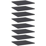 vidaXL Dodatne police za omaro 8 kosov sive 40x40x1,5 cm iverna plošča, (20706221) Cene