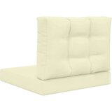  Zunanja blazina za kavč 2 pcs krema Poliester, (5000202525) | Shoptok.si